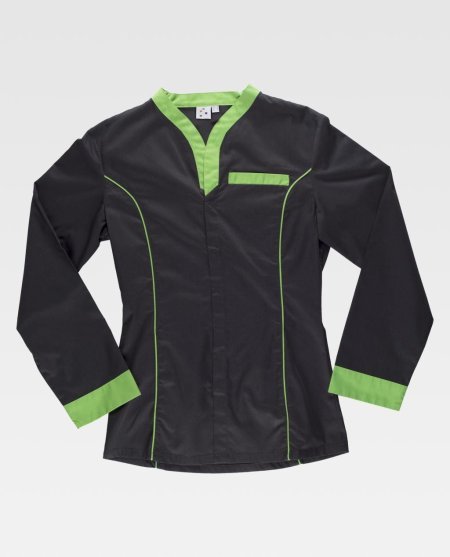 casacca-da-donna-con-bordi-in-contrasto-black-pistachio.jpg