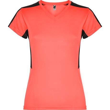 r6657-roly-suzuka-t-shirt-donna-corallo-fluo-nero-2.webp