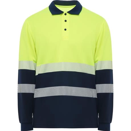 r9316-roly-vega-polo-alta-visibilita-unisex-blu-navy-giallo-fluo-1.webp
