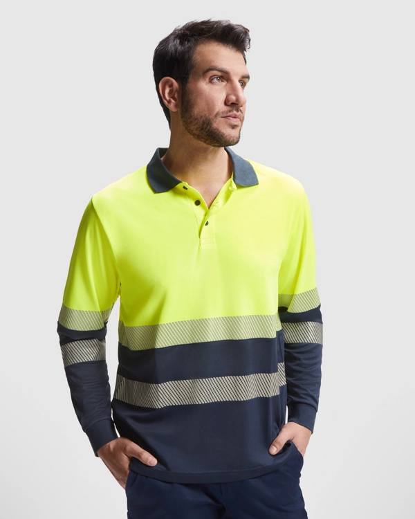 r9316-roly-vega-polo-alta-visibilita-unisex-blu-navy-giallo-fluo-4.webp