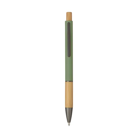 5695-eloisa-penna-sfera-soft-touch-in-alluminio-e-bamboo-verde-oliva-10.webp