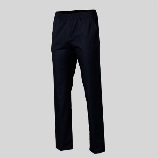 PANTALONE SANITARIO TWILL COLORI BASICI TASCHE. ELASTICO INTERO