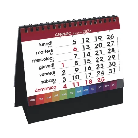 H025 - CALENDARIO DA TAVOLO DESK