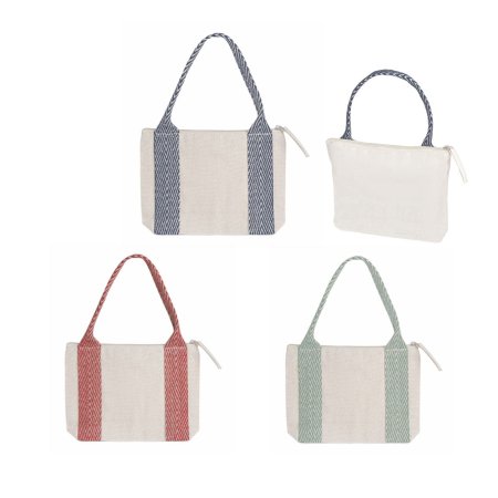 1167 SARAH - Borsetta Mare Canvas 220g/m²