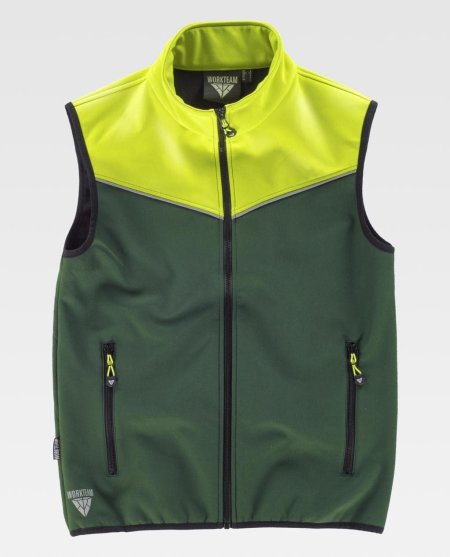 GILET SPORTIVO SOFT SHELL S9316