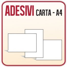 Adesivi personalizzati su foglio A4 (PREZZO A MQ)