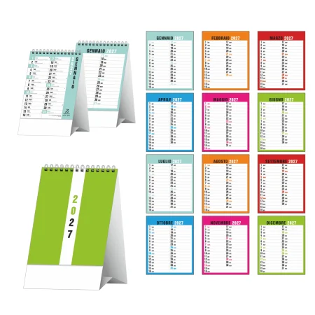 SP26 Calendario da tavolo Norvegese 12 fogli