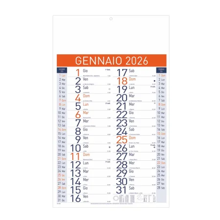 B005 Light - Calendario Olandese Da Parete