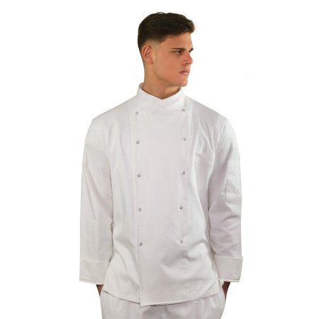 Giacca chef bottoni automatici