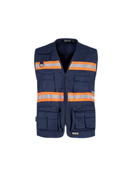 GILET TIPO SAFARI  MULTITASCHE A.V. S3136