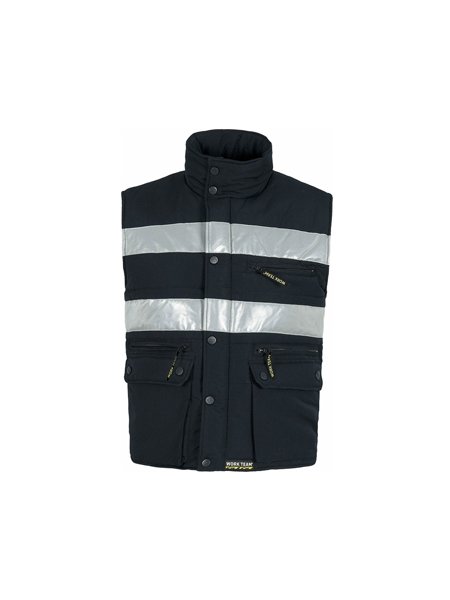 GILET IMBOTTITO MULTITASCHE S3207