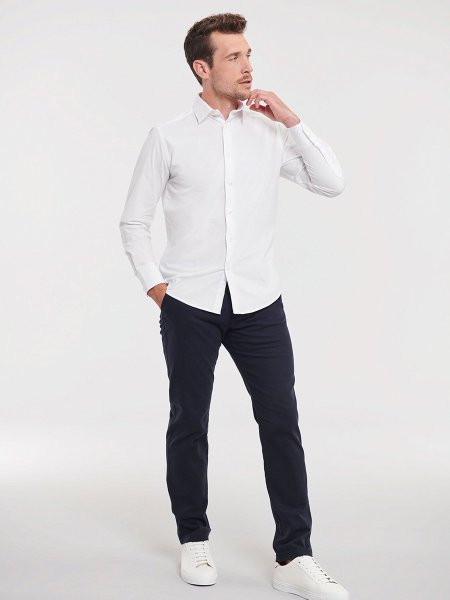 CAMICIA UOMO MANICA LUNGA STRETCH