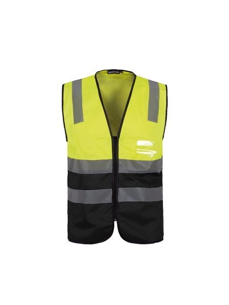 GILET CHIUSURA A CERNIERA E BANDE A.V. C3615