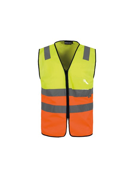 GILET CHIUSURA A CERNIERA E BANDE A.V. C3616