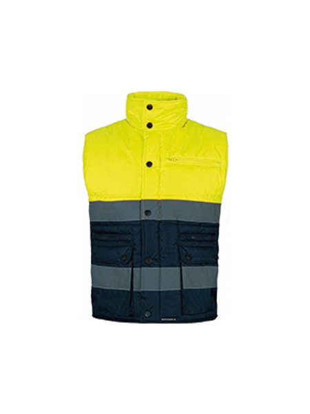 GILET IMBOTTITO BICOLORE A. V. S4035