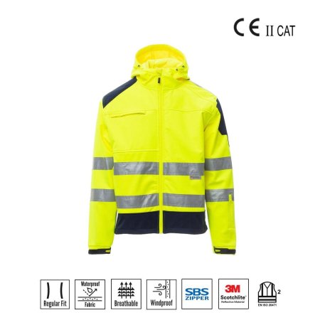 SHINE 2.0 SOFT SHELL ALTA VISIBILITÀ