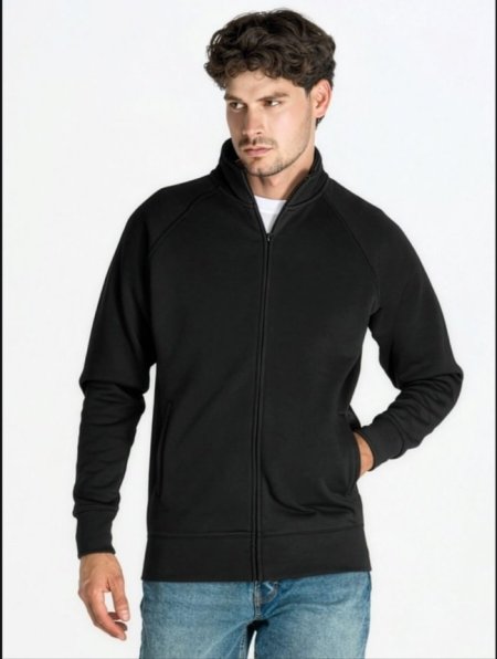 FELPA UNISEX ZIP INTERA JT
