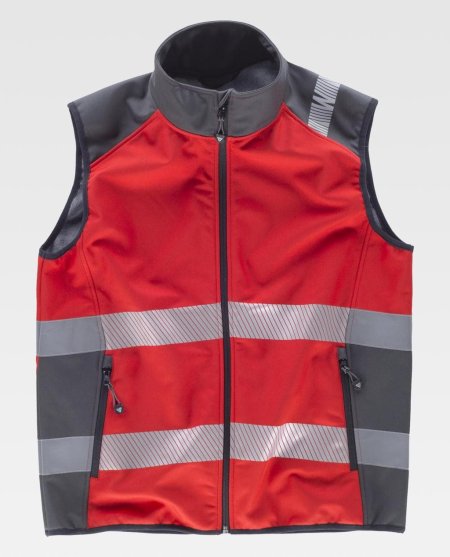 GILET WORK SHELL ALTA VISIBILITA' S9232