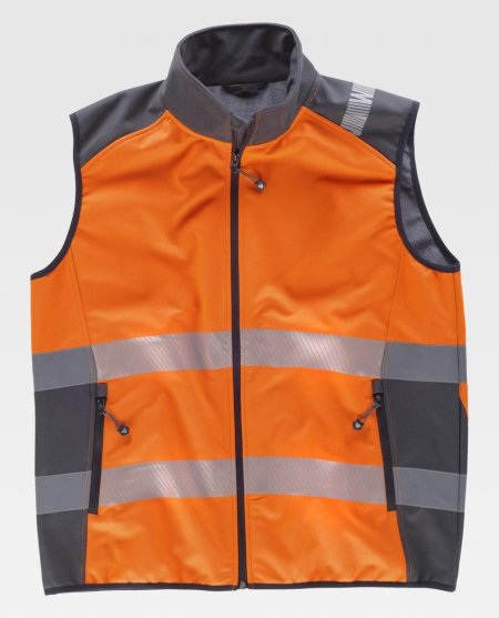 GILET WORK SHELL ALTA VISIBILITA' S9231