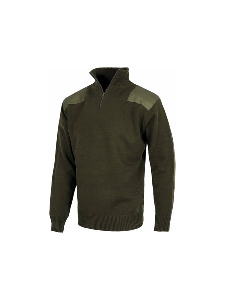 MAGLIONE  MEZZA ZIP S5501