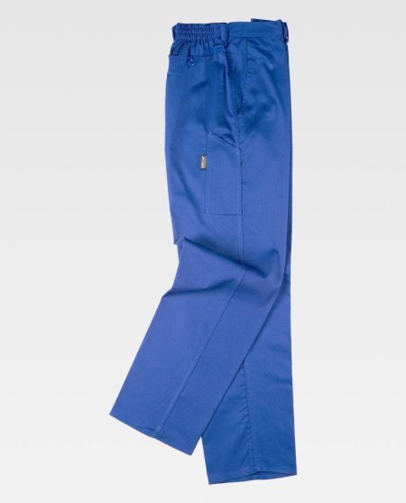 PANTALONE CON ELASTICO IN VITA E TASCA PORTA ATTREZZI B1402