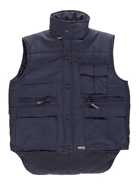 GILET IMBOTTITO MULTITASCHE S3200