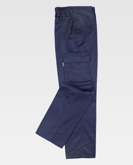 PANTALONE CON ELASTICO IN VITA B1403