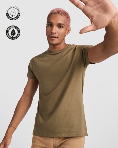 R6698 - Roly Breda T-shirt in cotone organico Uomo