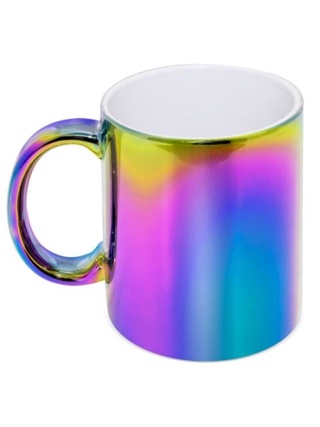 TAZZA CERAMICA METALLIZ MULTICOLOR