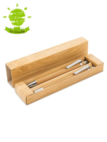 SET PENNA+PORTAMINE BAMBÚ ELASTIC