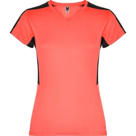 r6657-roly-suzuka-t-shirt-donna-corallo-fluo-nero-2.webp