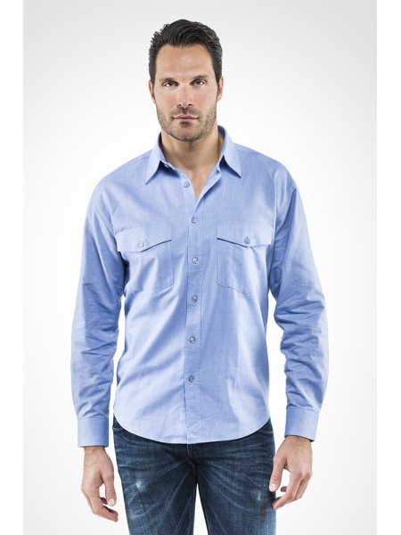 CAMICIA OXFORD MANICA LUNGA