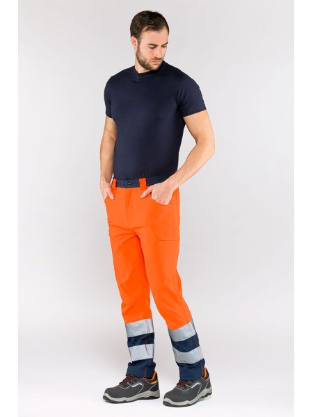 PANTALONE ECOLIGHT H.V. ARANCIO