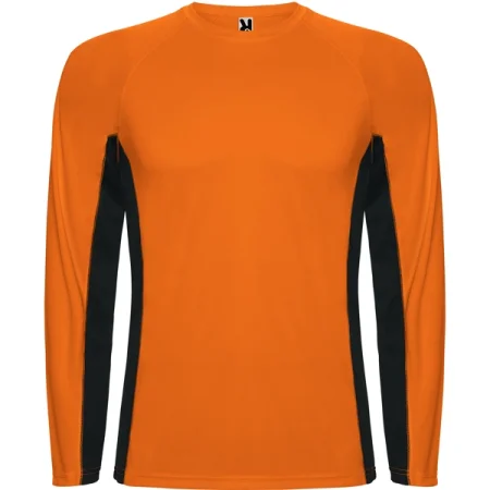 r6670-roly-shanghai-manica-lunga-t-shirt-uomo-arancione-fluo-nero-3.webp