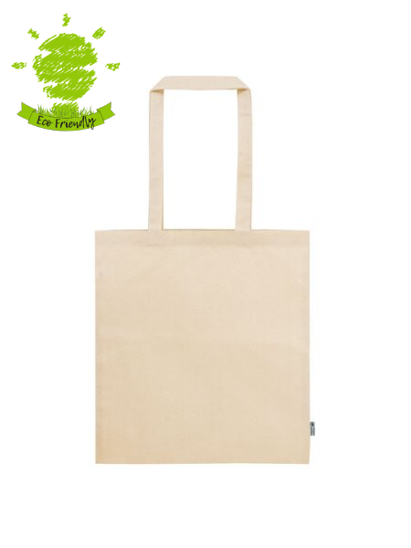 BORSA CON MANICO IN COTONE ORGANICO