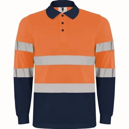 r9306-roly-polaris-manica-lunga-polo-uomo-alta-visibilita-blu-navy-arancione-fluo-3.webp