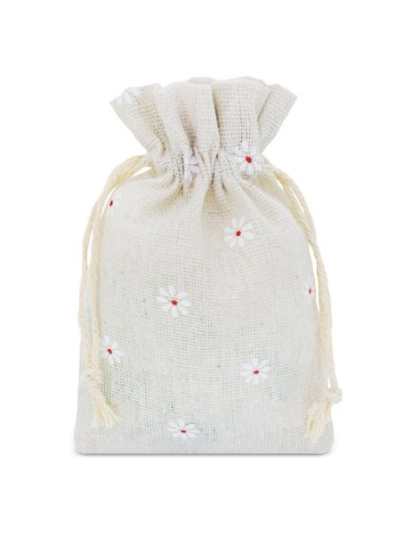 BORSA COTONE PICCOLA FLOWERS