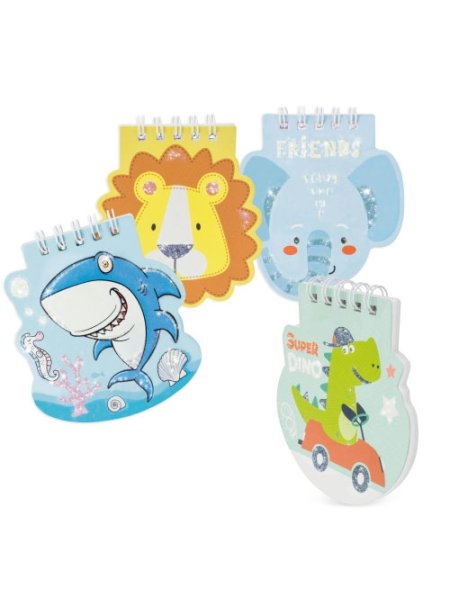 SET TACCUINO PER BAMBINI (8 PZ)  ZOOLOCO