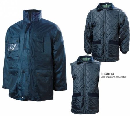 Parka super triplo uso in Nylon pvc