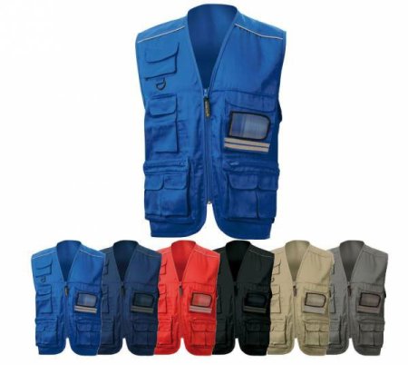Gilet sport multitasche
