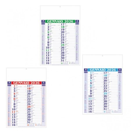 B/102 Calendario Olandese Medio