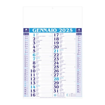 B/102 Calendario Olandese Medio
