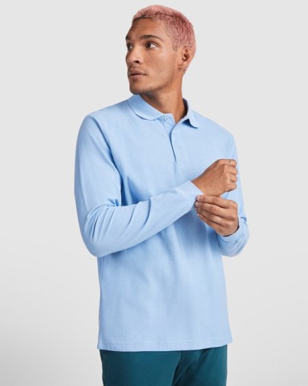 R6635 - Roly Estrella Manica Lunga Polo Uomo