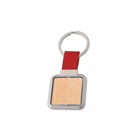 Portachiavi girevole Cuad wood - 0702 