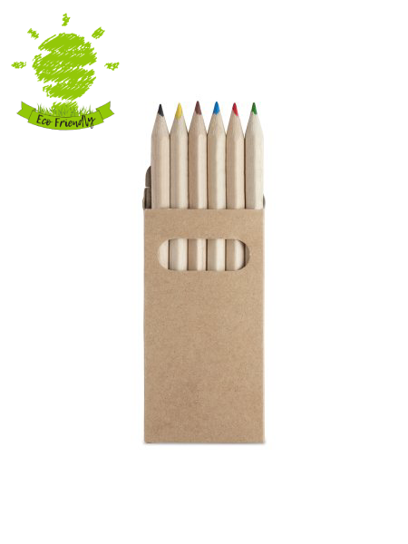 3658 Draw - Set Pastelli 6pz