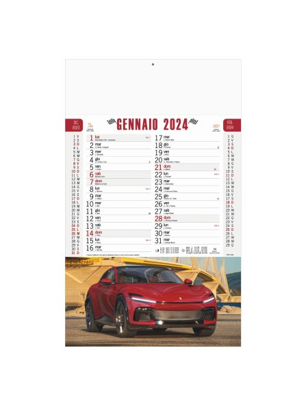 B/35 CALENDARIO AUTO SPORTIVE