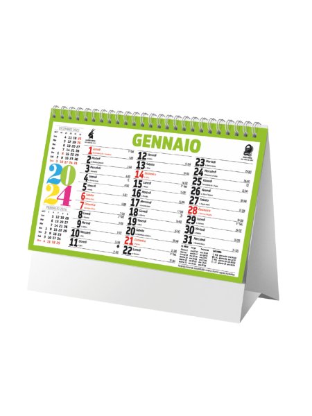 H/15   CALENDARIO DA TAVOLO SVEDESE 