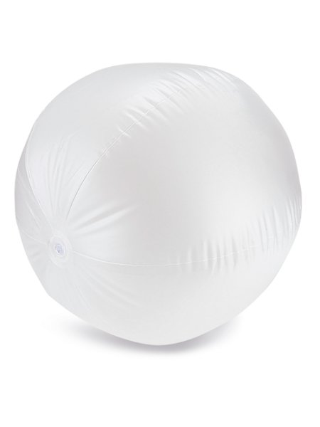 PALLONE SPIAGGIA BIANCO TRASLUCIDO 